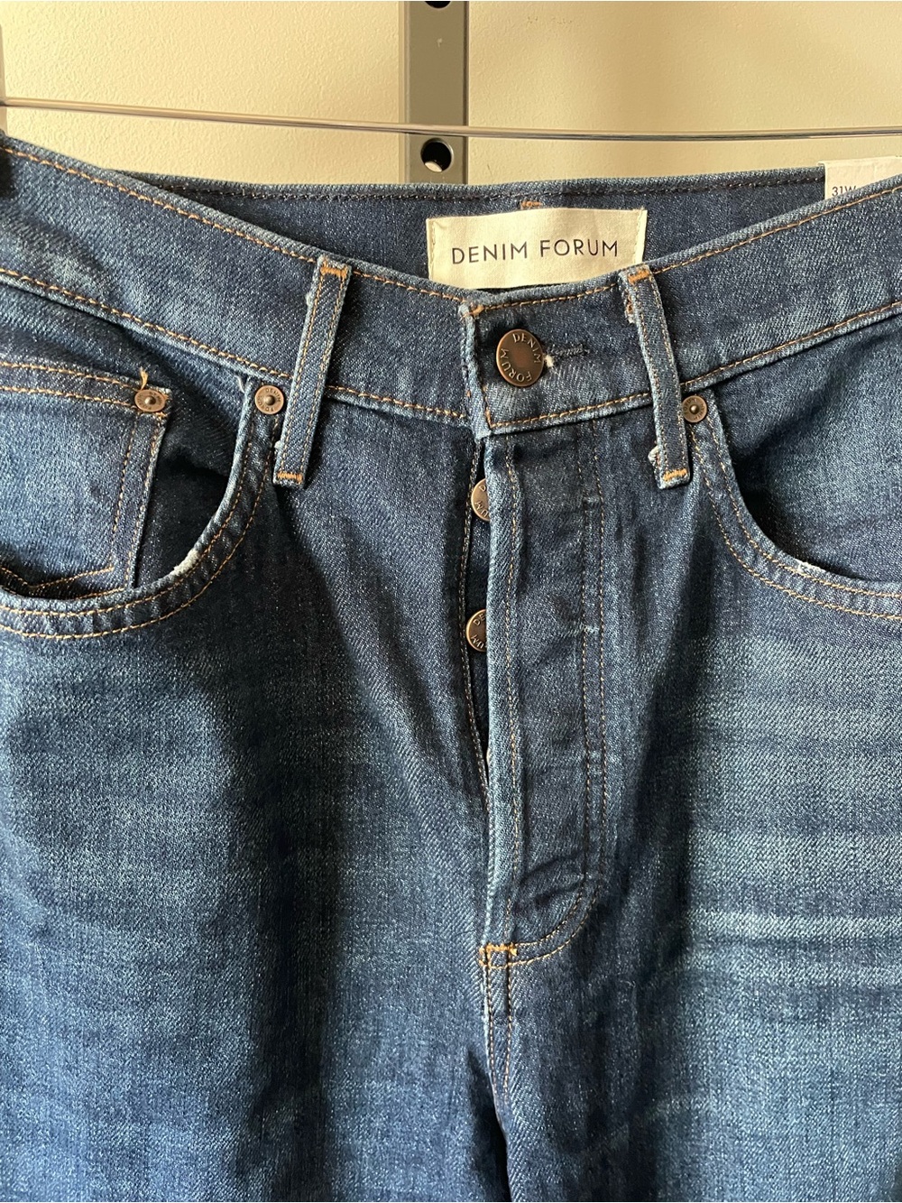 Denim Forum The Marianne High Rise Flare NWT Size 31 - Picture 7 of 10